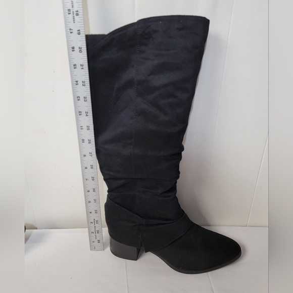 Life Stride Delilah Black Knee-High Boot Womens Size 9W - Picture 11 of 11